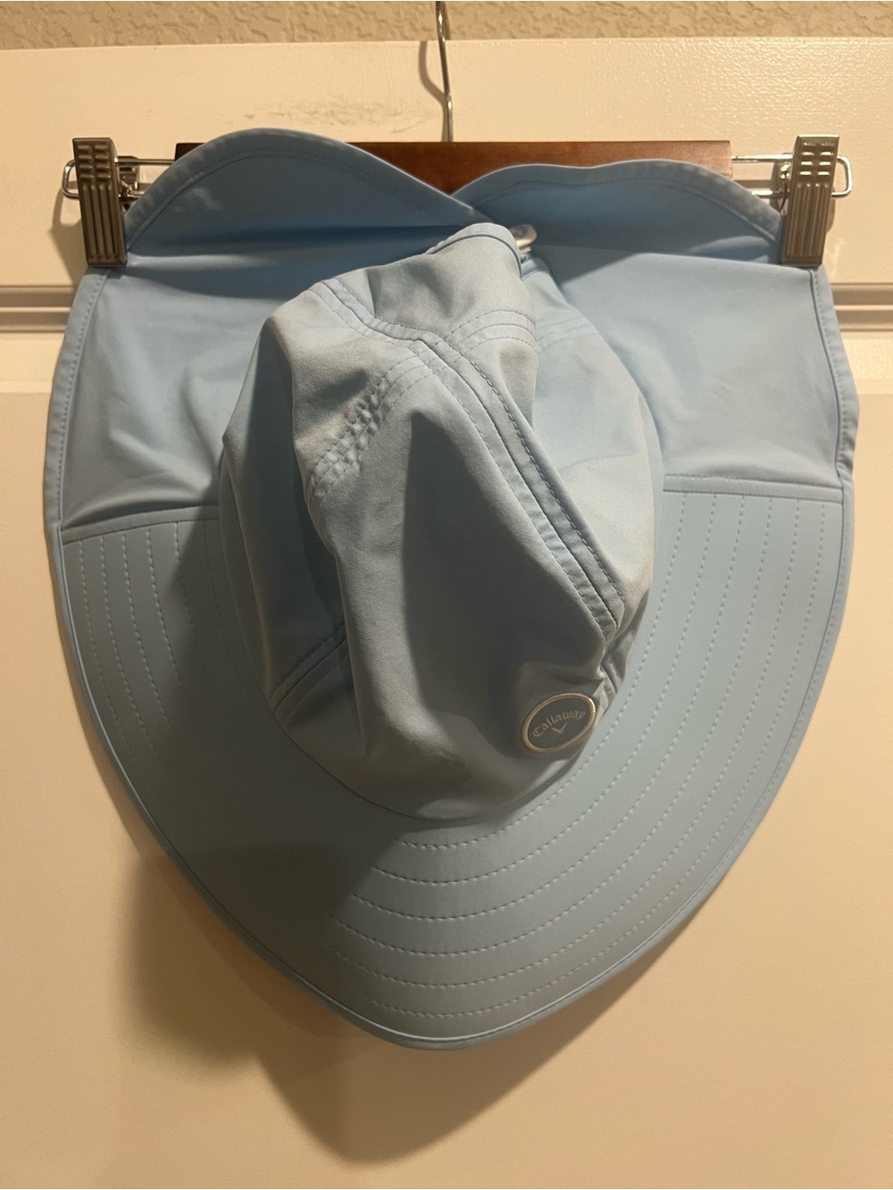 Callaway Light Blue Wide-Brim Sun Hat